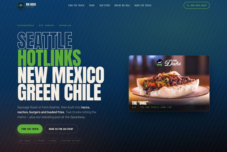 Big Boss Hotlinks website
