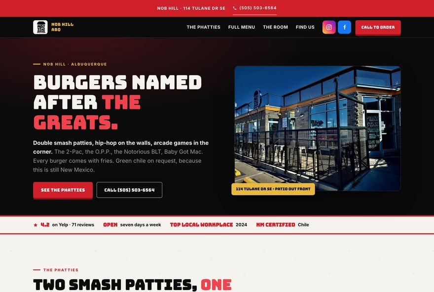 Phat Stax website
